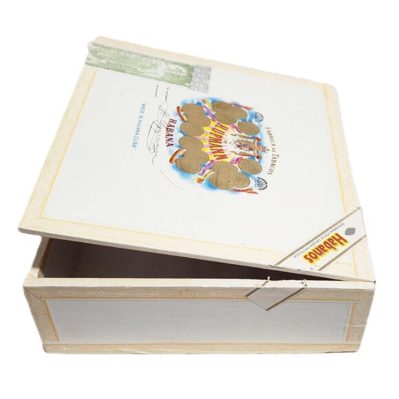 RARE Collecible FABRICA DE TABACOS DE H. UPMANN EMPTY CIGAR BOX HAVANA, CUBA - Picture 4 of 7